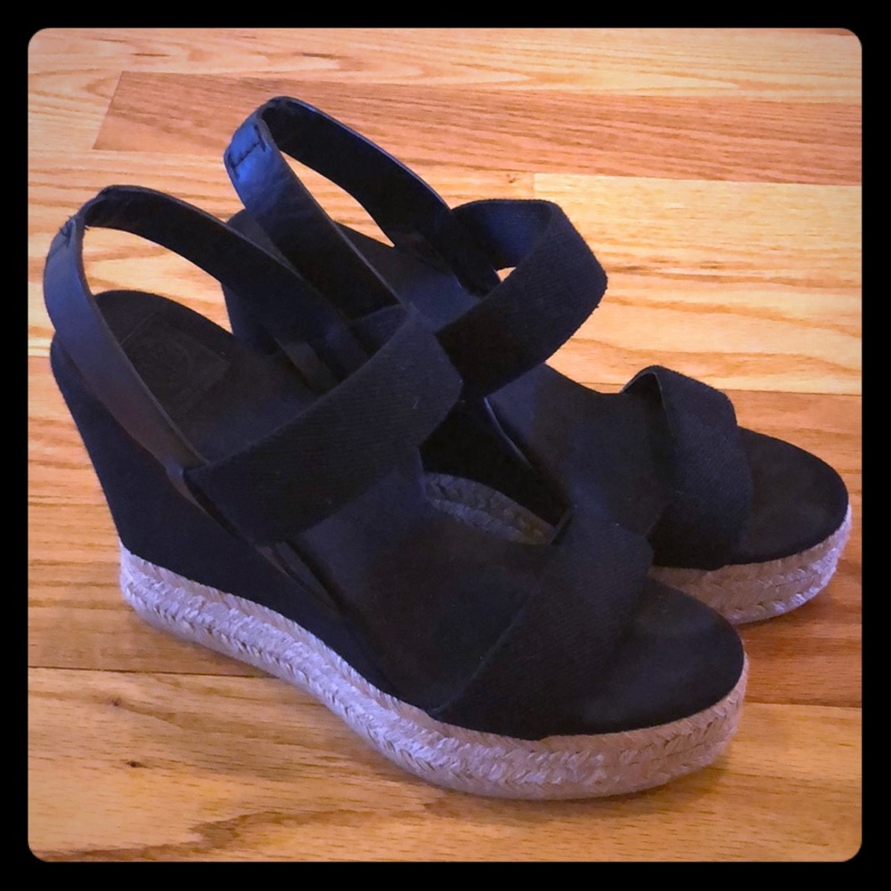 Women’s Tory Burch espadrille platform wedge